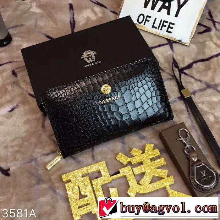 新作入荷2017 VERSACE 財布 超激得低価ヴェルサーチ