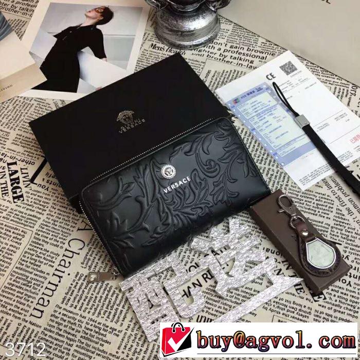 品質保証 2017春夏 ヴェルサーチ VERSACE 財布好評品