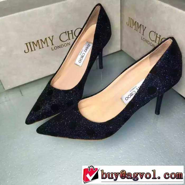 JIMMY CHOO ハイヒール 雑誌掲載アイテム 17SS 4色可選 大人 トレンド