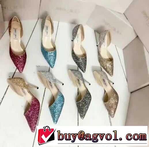 17SS 入手困難！ジミーチュウ JIMMY CHOO 4色可選 ハイヒール 程よい高さ