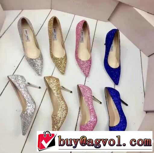 2017春夏 追跡あり☆入手困難!! ジミーチュウ JIMMY CHOO ハイヒール 4色可選 安定感のある