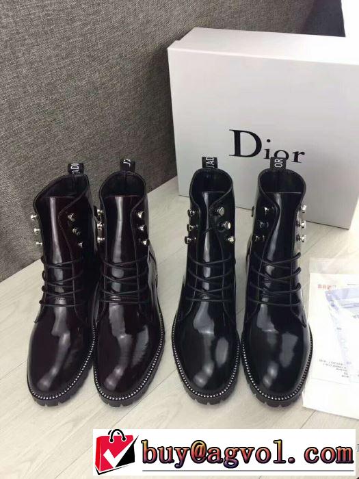 大人の個性を。 2色可選ディオール DIOR  ショートブーツ2017秋冬季超人気