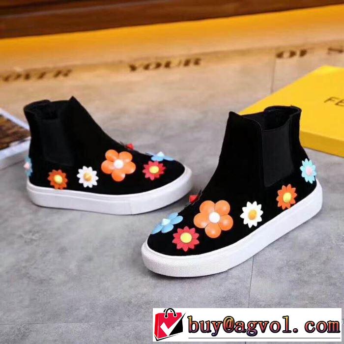ショートブーツフェンディ FENDI2色可選  2017秋冬季超人気特別人気感謝SALE　