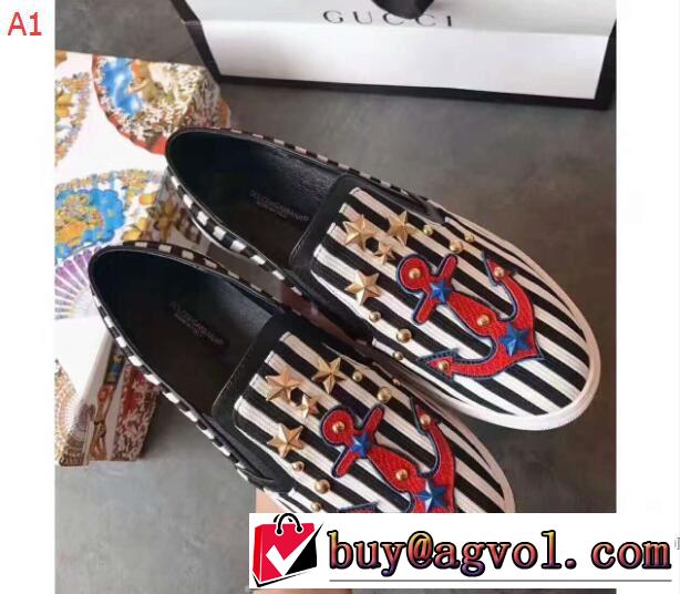 3色可選 スニーカー ドルチェ＆ガッバーナ Dolce&Gabbana 2017秋冬 大人っぼい 極上シューズ