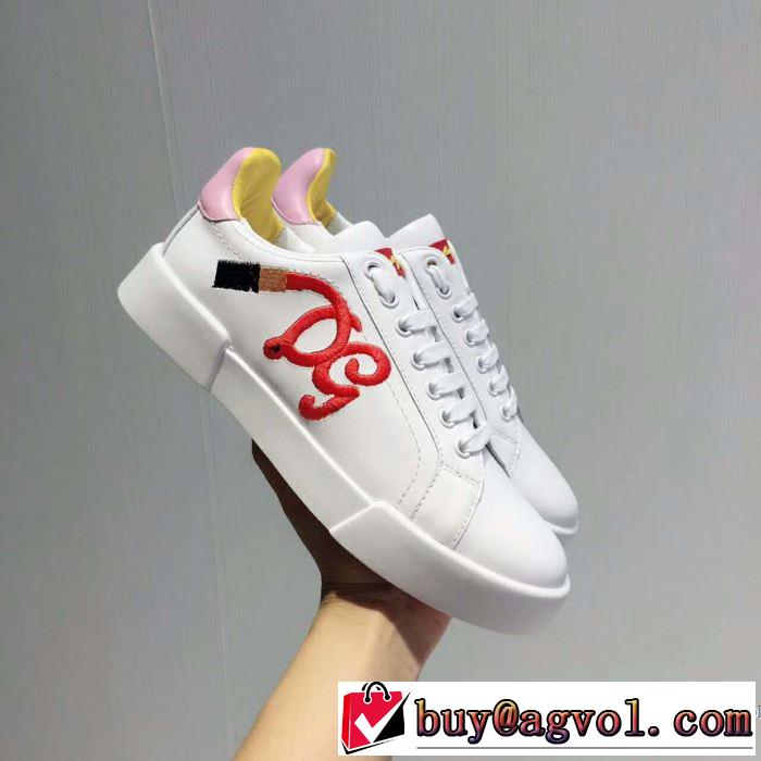 スニーカー 2017秋冬 ドルチェ＆ガッバーナ Dolce&Gabbana 足馴染みのいい 希少価値大！