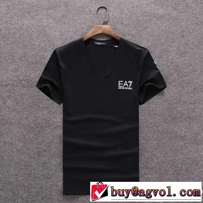 人気激売れ 3色可選 半袖Tシャツ アルマーニ ARMANI 2017春夏
