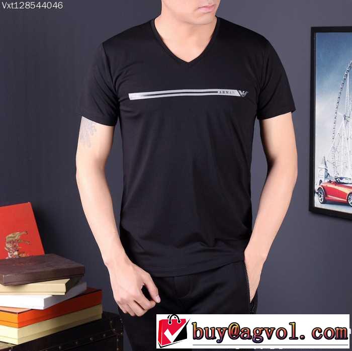 半袖Tシャツ 3色可選 爆買いセール 2017 ARMANI アルマーニ
