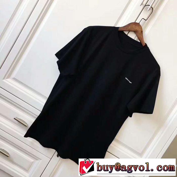 バレンシアガ BALENCIAGA 2017 高級感を引き立てる 3色可選 半袖Tシャツ