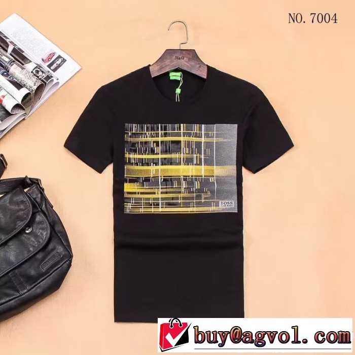 17春夏 ヒューゴボス HUGO BOSS 大人気☆NEW!! 半袖Tシャツ 3色可選