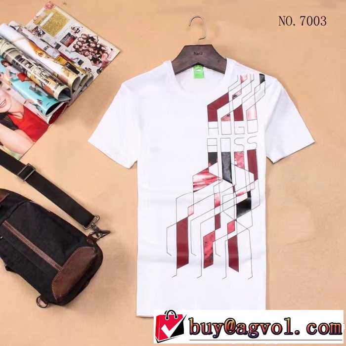 半袖Tシャツ 3色可選 17春夏 めちゃくちゃお得 ヒューゴボス HUGO BOSS