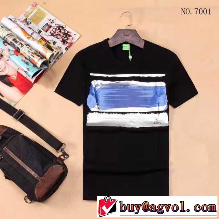 2017 ヒューゴボス  超目玉  HUGO BOSS 3色可選 半袖Tシャツ