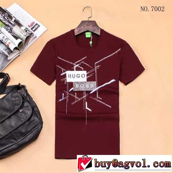 半袖Tシャツ 多色可選 2017春夏 オリジナル ヒューゴボス HUGO BOSS