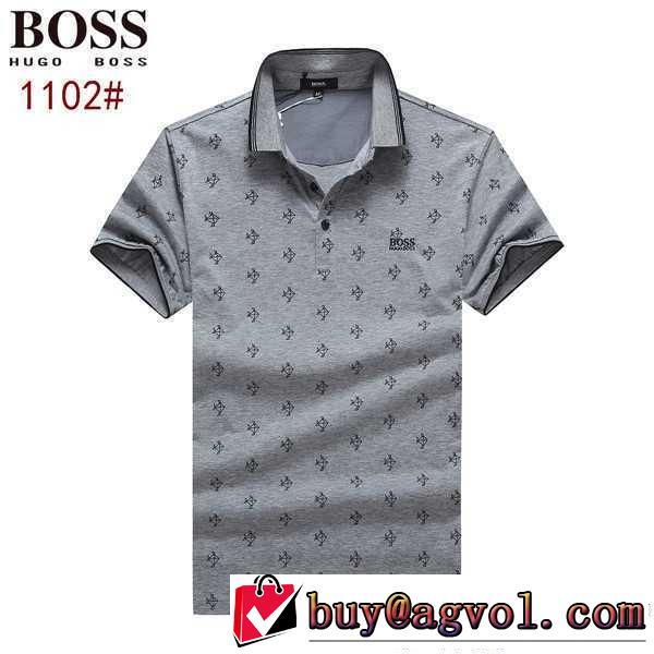 半袖Tシャツ 4色可選 存在感のある 2017 ヒューゴボス HUGO BOSS