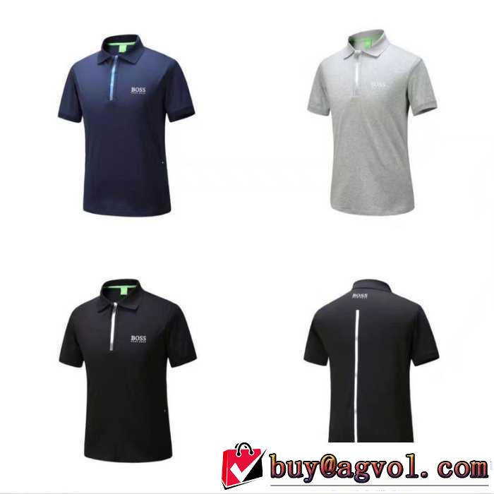 半袖Tシャツ 4色可選 17春夏 ヒューゴボス HUGO BOSS 希少価値大！