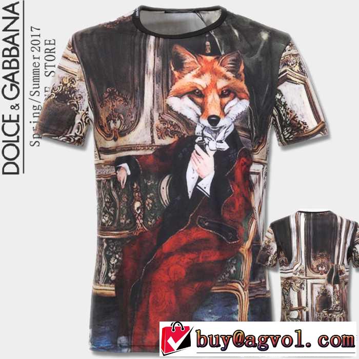 半袖Tシャツ 2017春夏 大注目！ ドルチェ＆ガッバーナ DOLCE&GABBANA