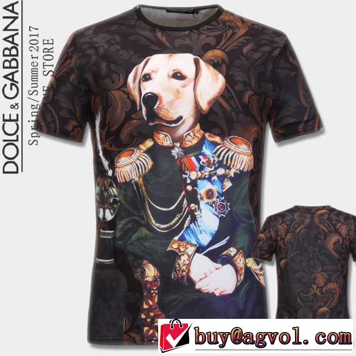 17春夏 DOLCE&GABBANA ドルチェ＆ガッバーナ 半袖Tシャツ 最安値！