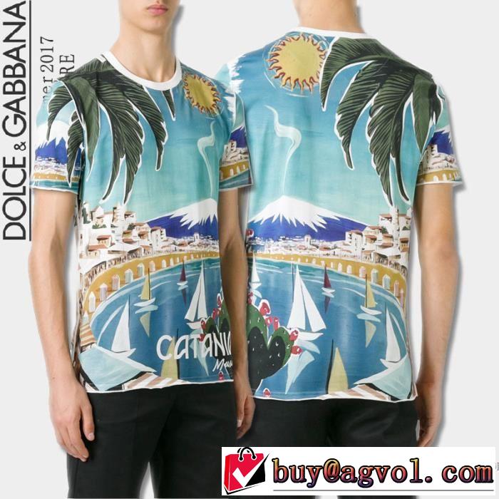半袖Tシャツ Dolce&Gabbana ドルチェ＆ガッバーナ 追跡あり☆入手困難!! 2017