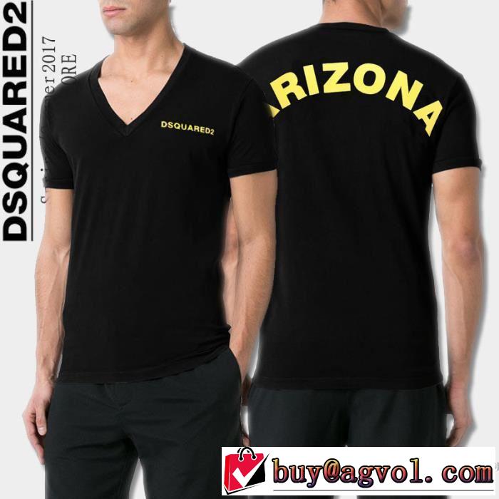 お洒落自在 DSQUARED2 ディースクエアード 2017 シンプル 2色可選 半袖Tシャツ