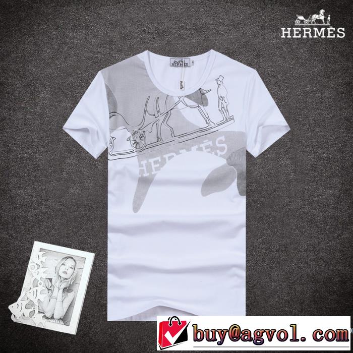 HERMES エルメス 2017春夏 お買得 半袖Tシャツ 乾きやすい 3色可選 希少価値大！