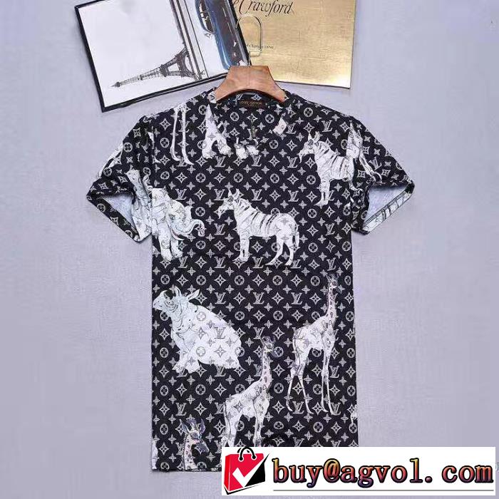 半袖Tシャツ 2色可選 大人のおしゃれに 2017春夏 LOUIS VUITTON ルイ ヴィトン