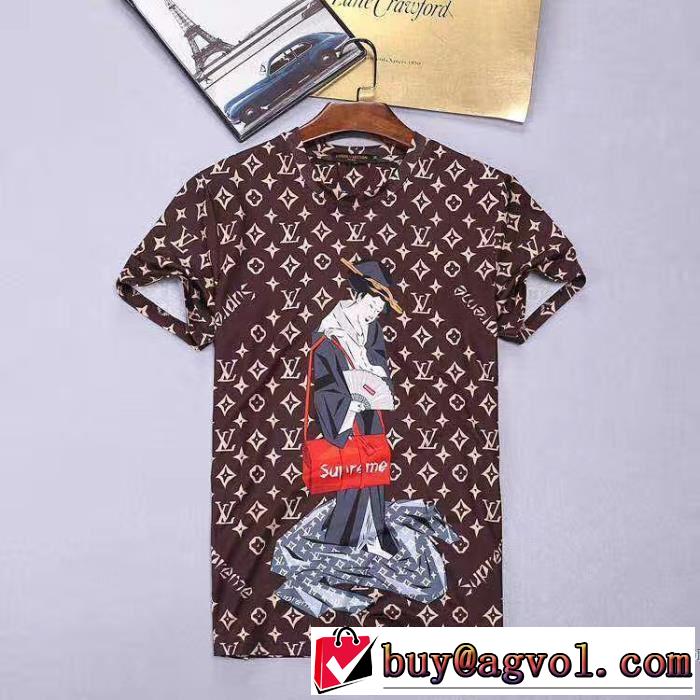 カジュアル 17春夏 LOUIS VUITTON ルイ ヴィトン 【激安】 半袖Tシャツ 人気激売れ