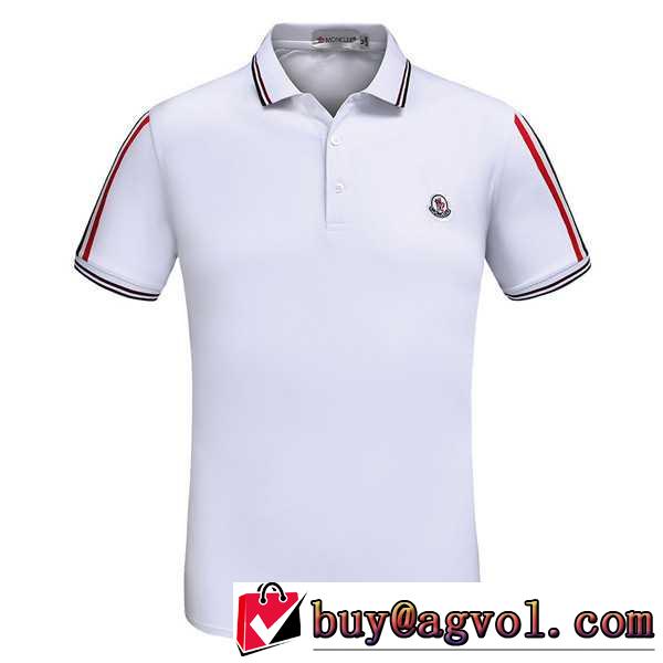 大人気再登場 モンクレール MONCLER 2017春夏 半袖ポロシャツ 2色可選 快適な着心地