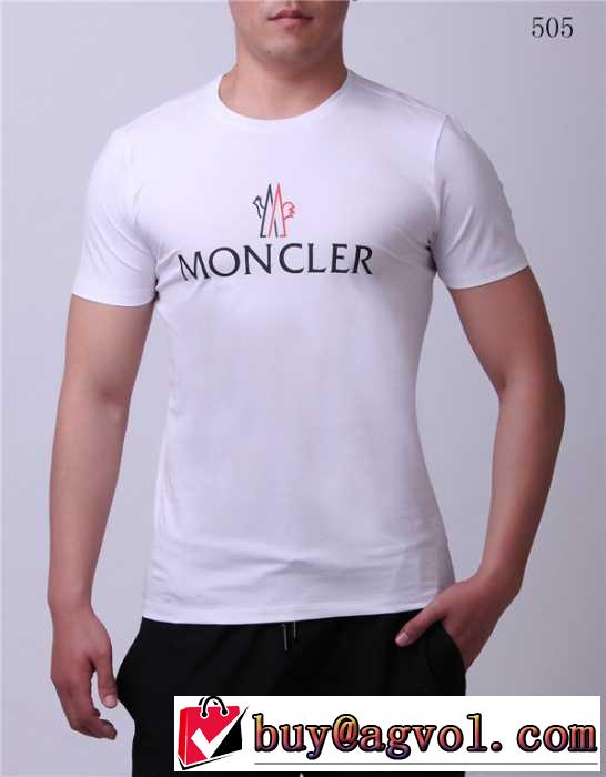 大好評? モンクレール MONCLER 2017春夏 半袖Tシャツ 3色可選 スタイリッシュな印象