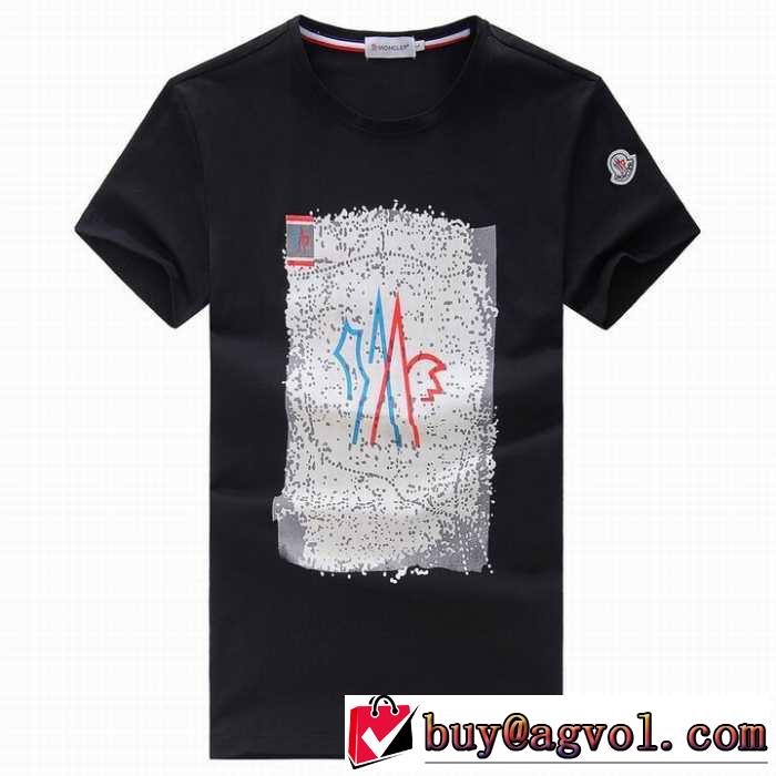 半袖Tシャツ 2017春夏 主役になる存在感 モンクレール MONCLER 4色可選 選べる極上