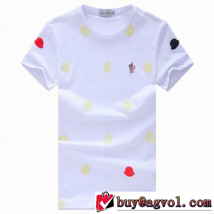 2017-2017春夏季超人気 モンクレール MONCLER お買い得品 半袖Tシャツ 4色可選