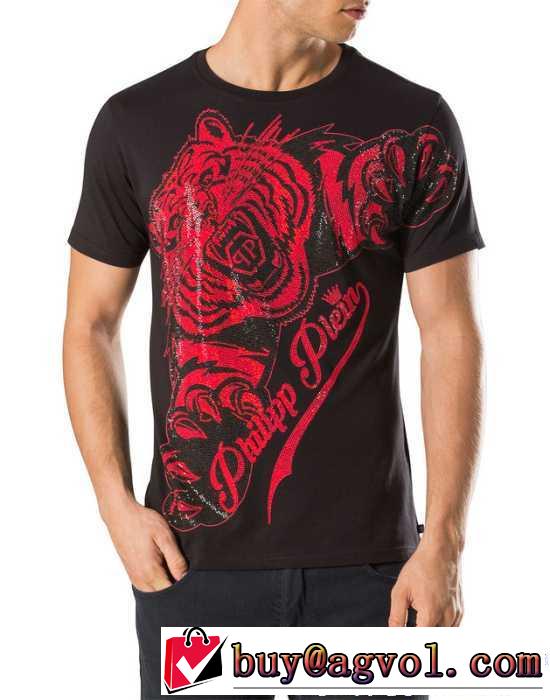 PHILIPP PLEIN フィリッププレイン 2017春夏 半袖Tシャツ 4色可選 人気商品登場
