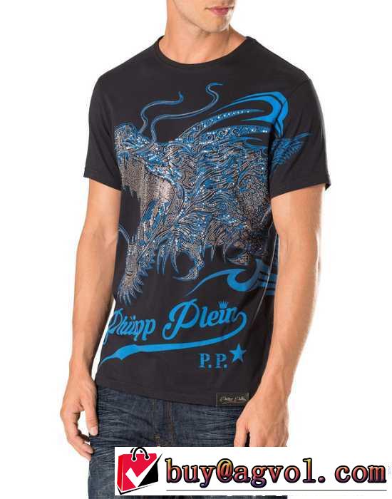 フィリッププレイン PHILIPP PLEIN 2色可選  半袖Tシャツ 17春夏 お買い得高品質