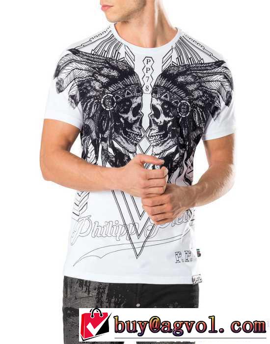 半袖Tシャツ フィリッププレイン PHILIPP PLEIN 3色可選 2017春夏 超激得定番