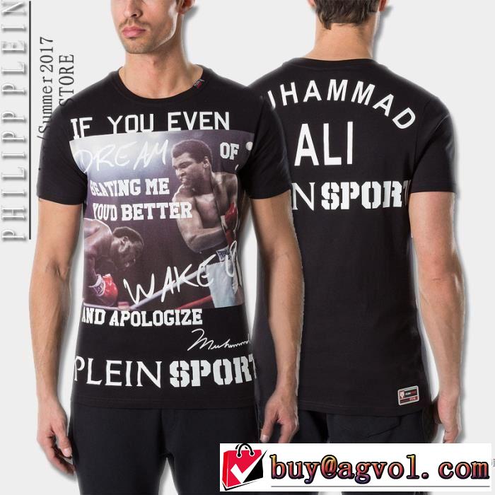 今買い◎得 2色可選 半袖Tシャツ PHILIPP PLEIN フィリッププレイン 2017春夏