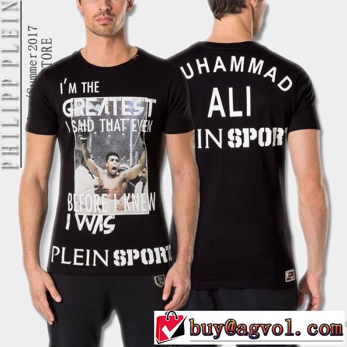 17春夏 PHILIPP PLEIN フィリッププレイン 2色可選 高級感ある 半袖Tシャツ