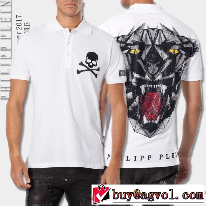 半袖Tシャツ 2色可選 2017春夏 上質 大人気！ PHILIPP PLEIN フィリッププレイン