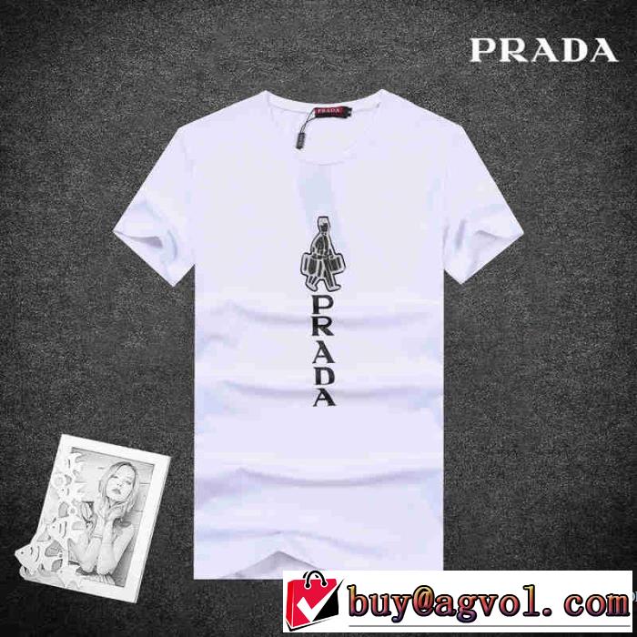 PRADA プラダ 2017 流行に関係なく 3色可選 半袖Tシャツ 個性的なデザ