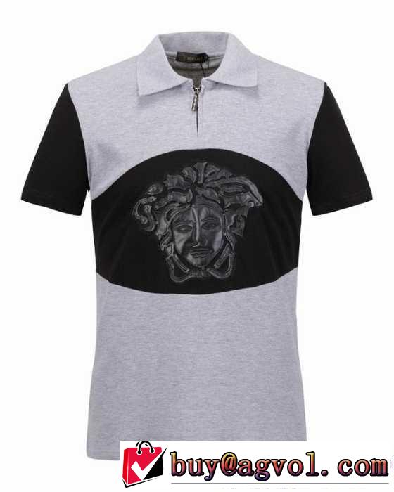 選べる極上 17春夏 ヴェルサーチ VERSACE オリジナル 半袖Tシャツ