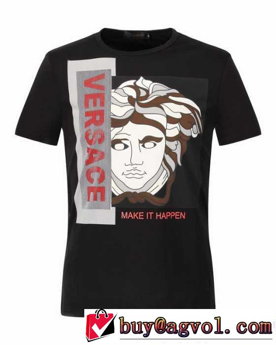 VERSACE ヴェルサーチ 半袖Tシャツ 3色可選 2017春夏 超目玉