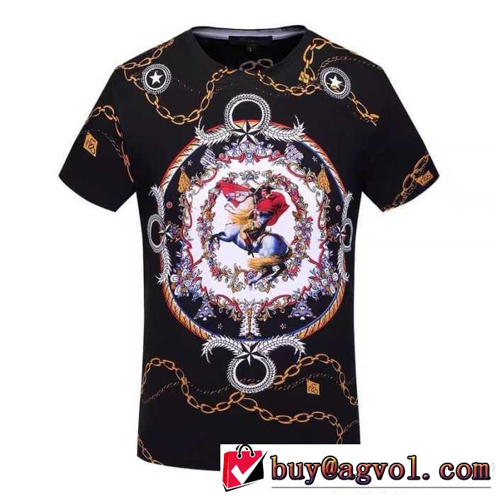 ヴェルサーチ VERSACE 半袖Tシャツ 2017春夏 高級感ある 3色可選