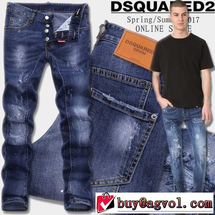 ディースクエアード DSQUARED2 2017春夏 大絶賛！ジーンズ ダメージ加工 程よい色落ち感