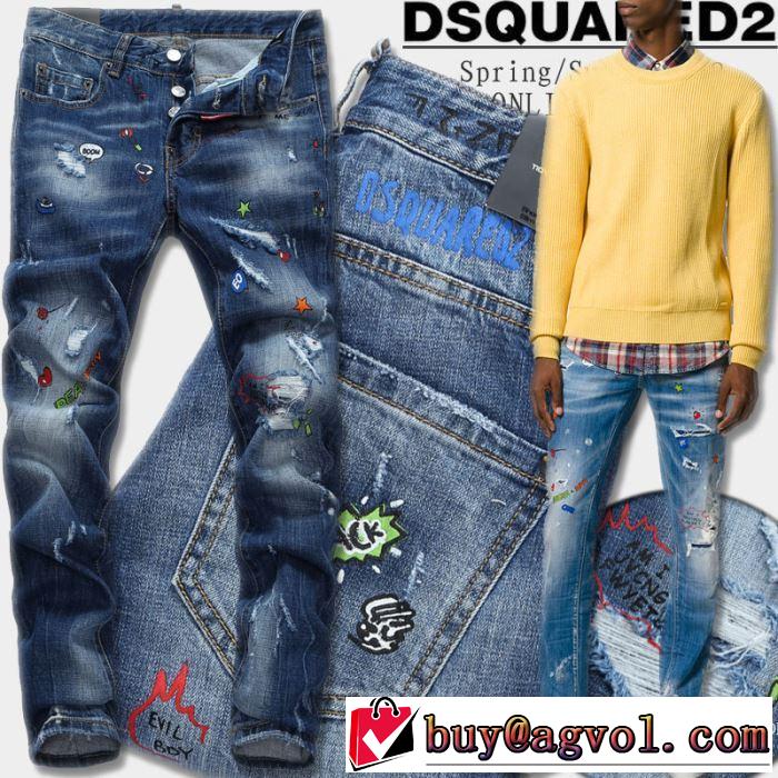 モデル大絶賛? ディースクエアード DSQUARED2 2017秋冬 ジーンズ スリムフィット