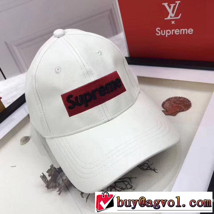  SupremeX LOUIS VUITTON 爆買い2017 キャップ 2色可選 魅力ファッション