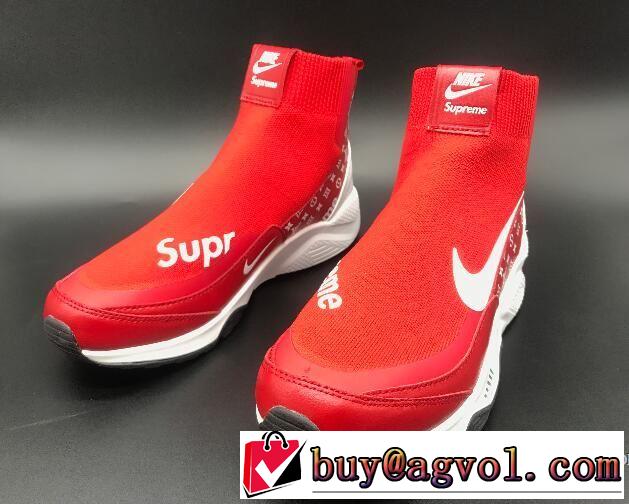 品質保証100%新品 2017秋冬季超人気5色可選  シュプリーム SUPREME ハイトップシューズ