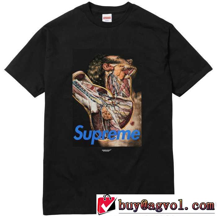 Undercover Anatomy Tee  半袖Tシャツ 2色可選 目玉商品 17SS Supreme