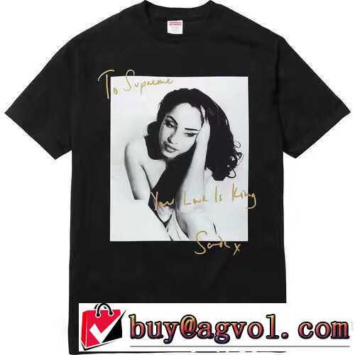 17ss Sade Tee photo tee 3色可選 極上の着心地 Sup 半袖Tシャツ