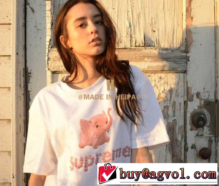 Elephant tee logo 3色可選 半袖Tシャツ 2017 セール中 Supreme 17SS