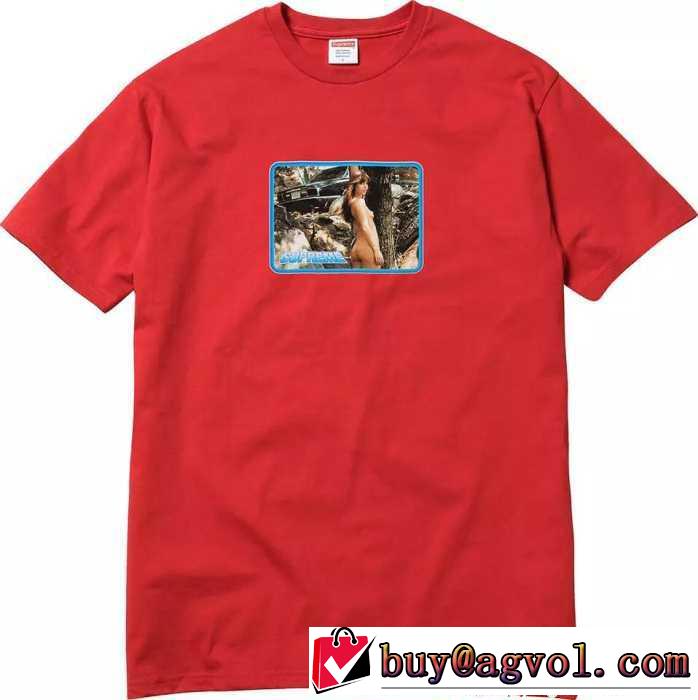  17ss品質保証最新作◆モデル愛用◆ Larry Clark Girl Tee   シュプリーム SUPREME 半袖Tシャツ 3色可選