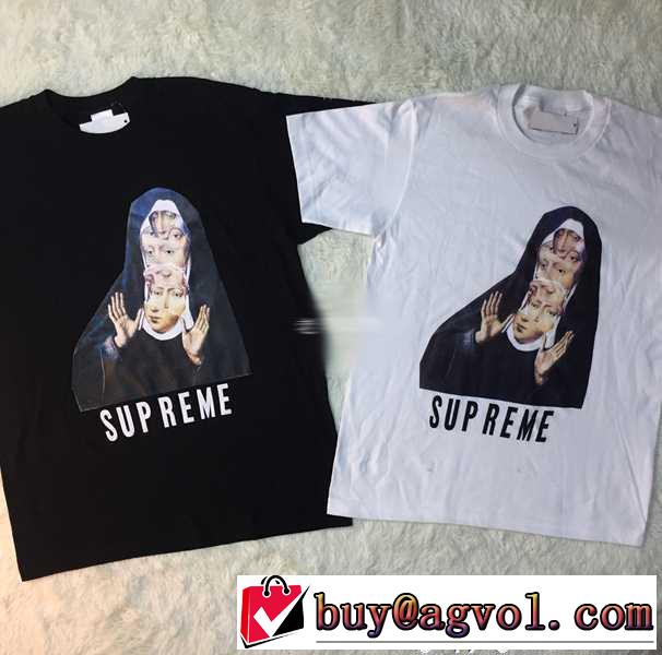 爆買い定番人気 2017 シュプリーム SUPREME 2色可選 お買い得本物保証半袖Tシャツ