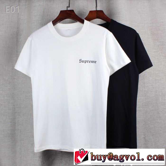 半袖Tシャツ2017新款 耐久性に優れ シュプリーム SUPREME 3色選択可