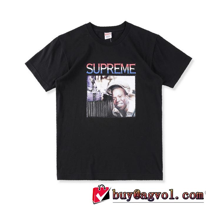 高級品 通販 2017春夏 贈り物にも◎ 2色可選 半袖Tシャツ シュプリーム SUPREME